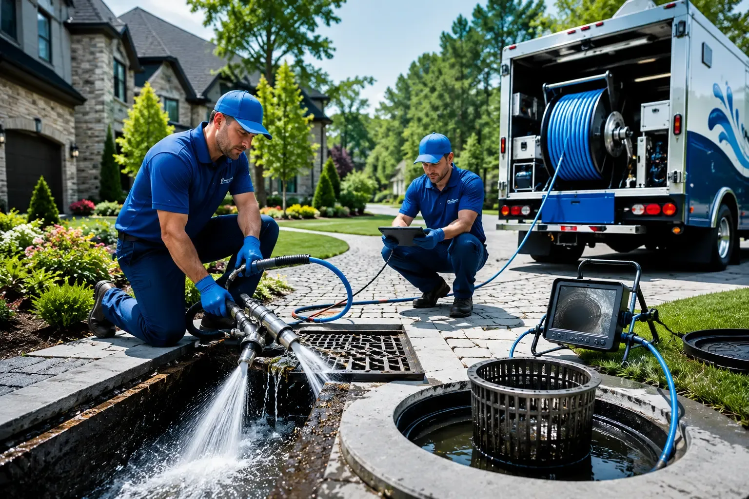 Local outdoor drain cleaning professionals in Camp, AR