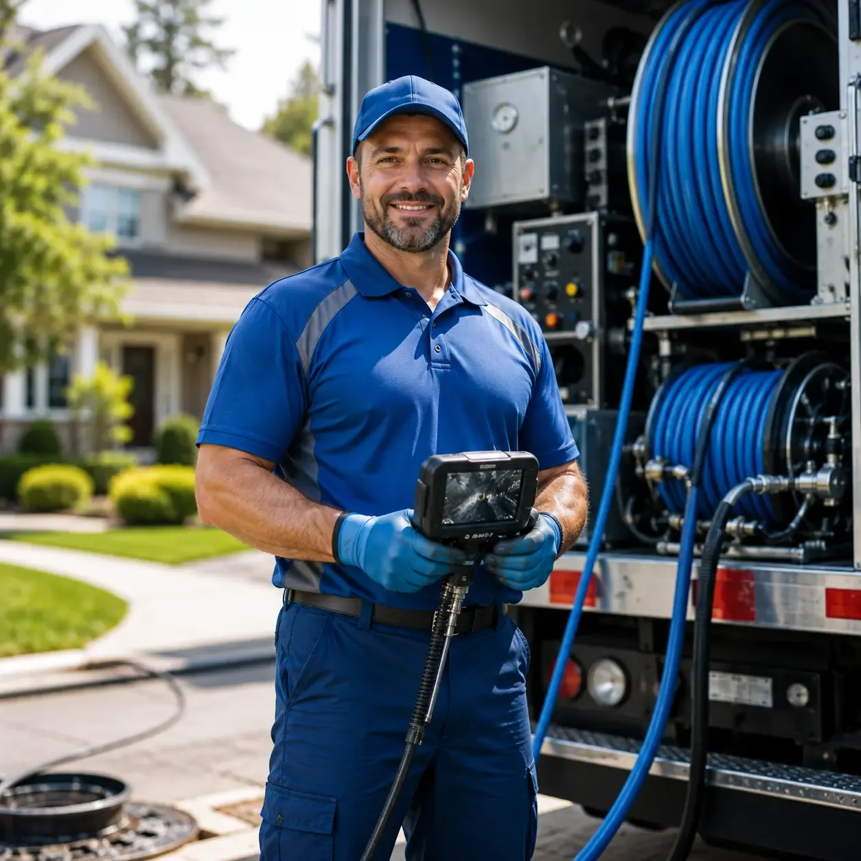 Local outdoor drain cleaning specialists in Camp, AR